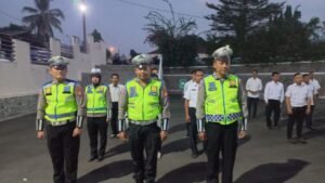 Apel Pagi Sebagai Sarana Penyampaian Informasi, Silahturahmi Serta Wujud Pendisiplinan Personil Sat Lantas Polres Purwakarta.