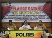 Kompolnas kunjungi Polres Langkat pantau pengamanan Pilkada.